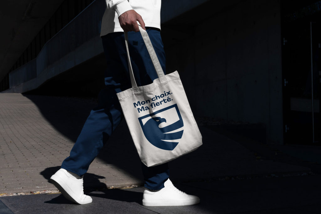 Académie Les Estacades - Design de sac réutilisable
